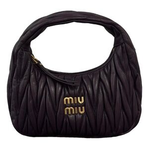 Miu Miu BRAND NEW Wonder Dark Purple Handbag